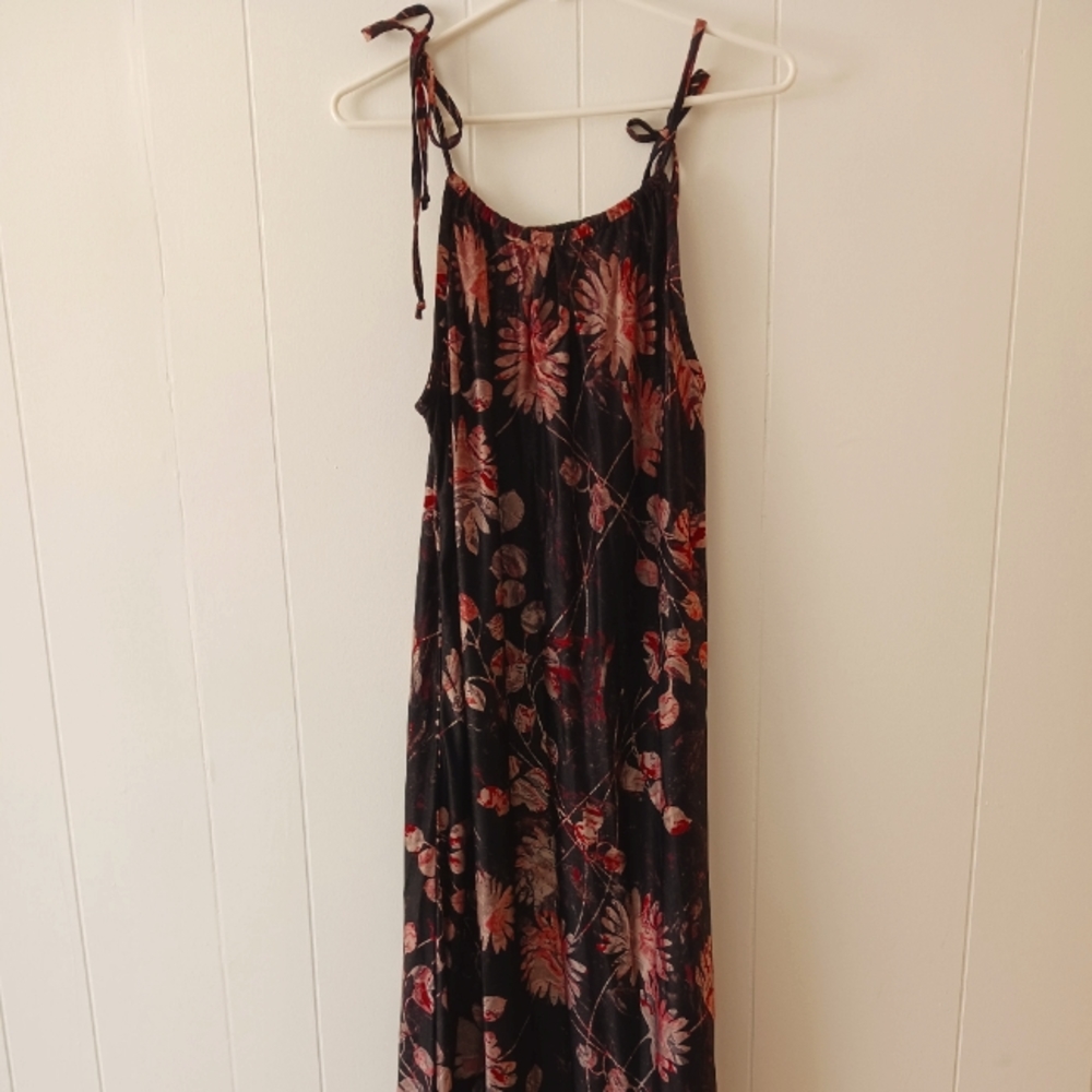 Spaghetti Strap Summer Maxi Dress